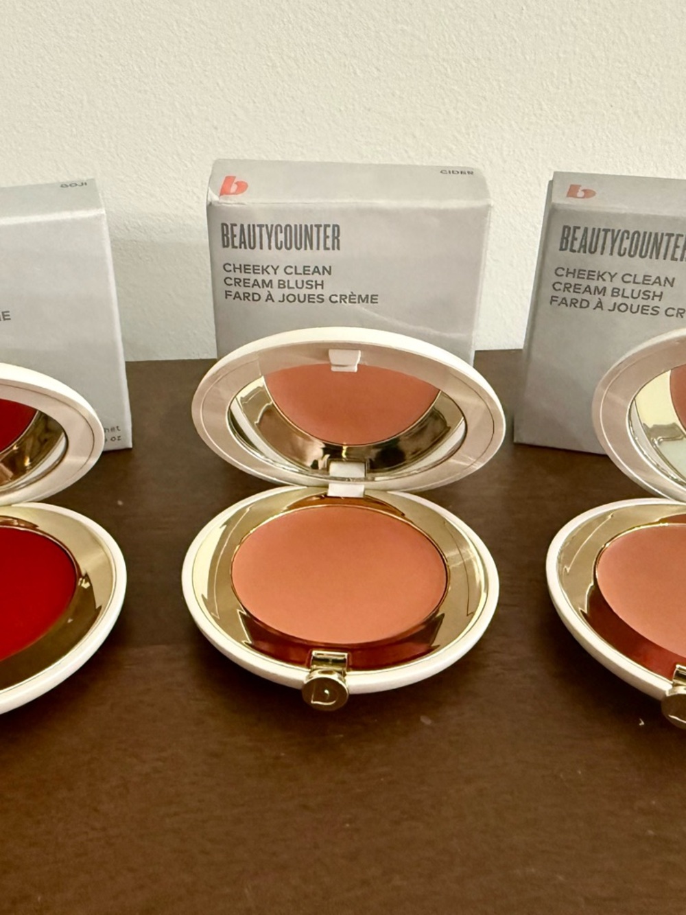 🚨 Beautycounter BUNDLE of 3 BeautyCounter blushes - Chai, Goji and Cider!